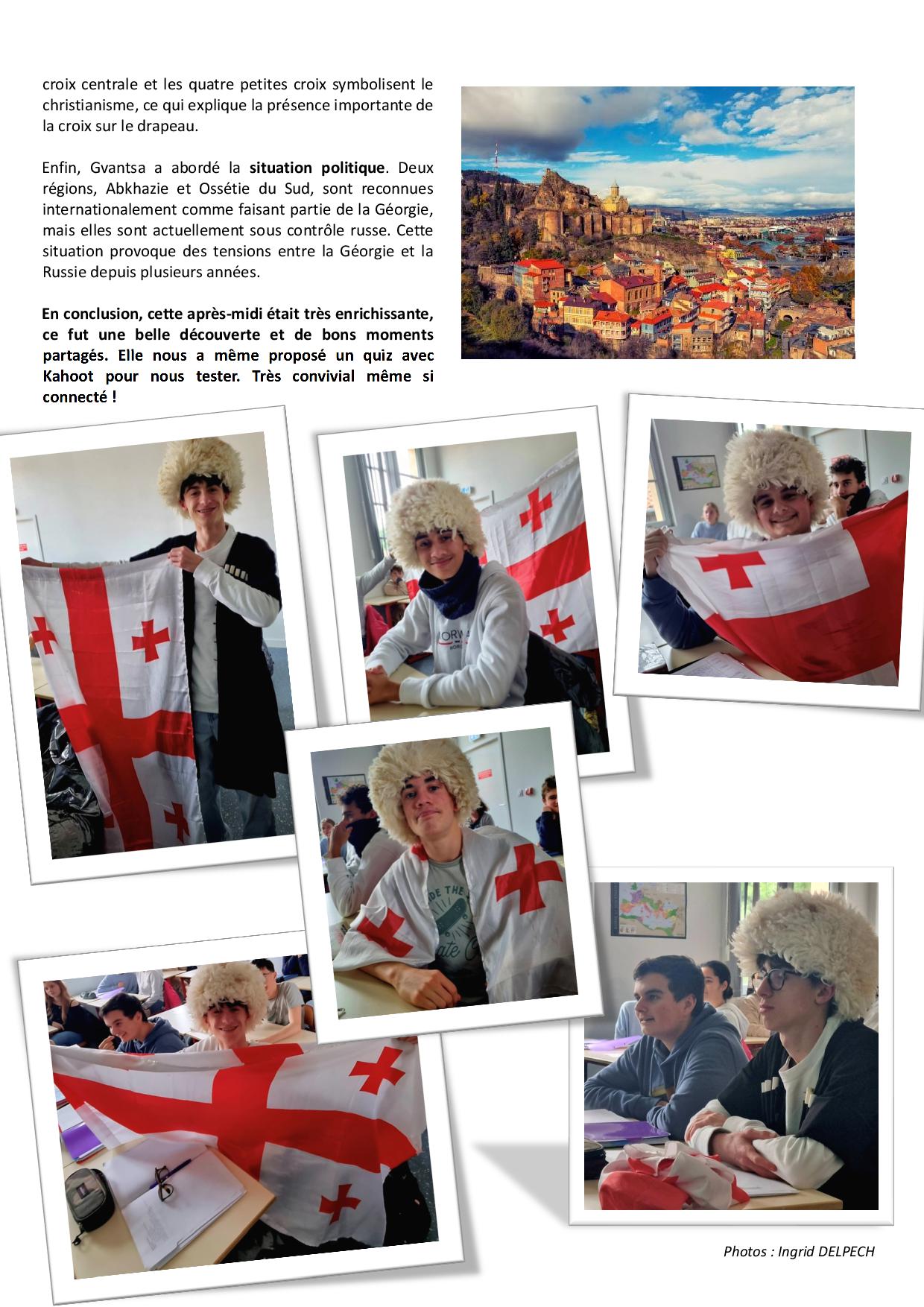 You are currently viewing Une étudiante géorgienne en service civique