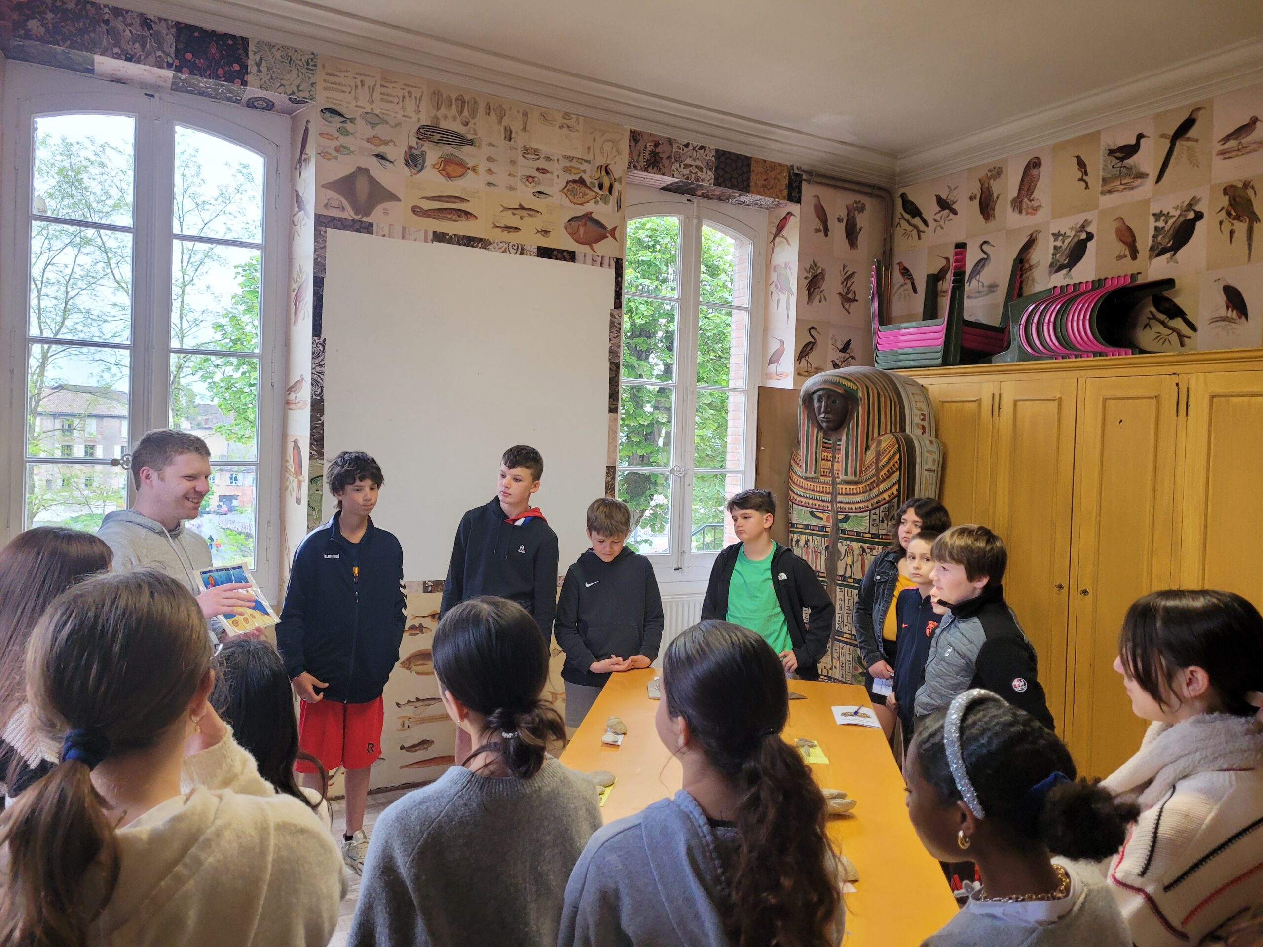 You are currently viewing Les 6èmes en visite au Muséum Philadelphe Thomas